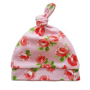 Organic Baby Hat {Pink Rose} NWT